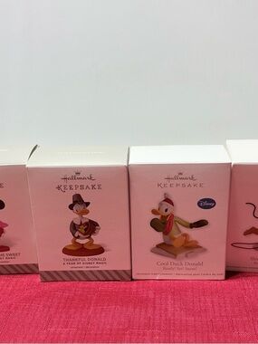 Hallmark Keepsake Disney Ornaments - lot/4